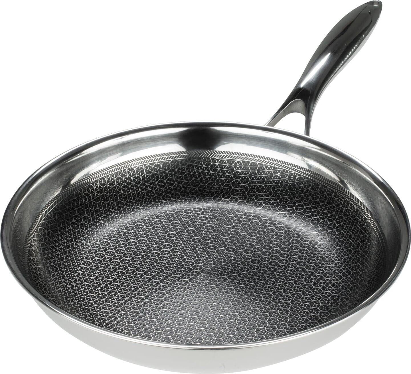 Frieling Black Cube 8 Inch Stainless/Nonstick Hybrid Fry Pan