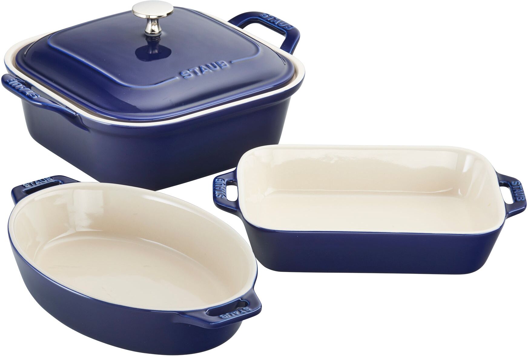 Staub Ceramics 4-pc Baking Dish Set