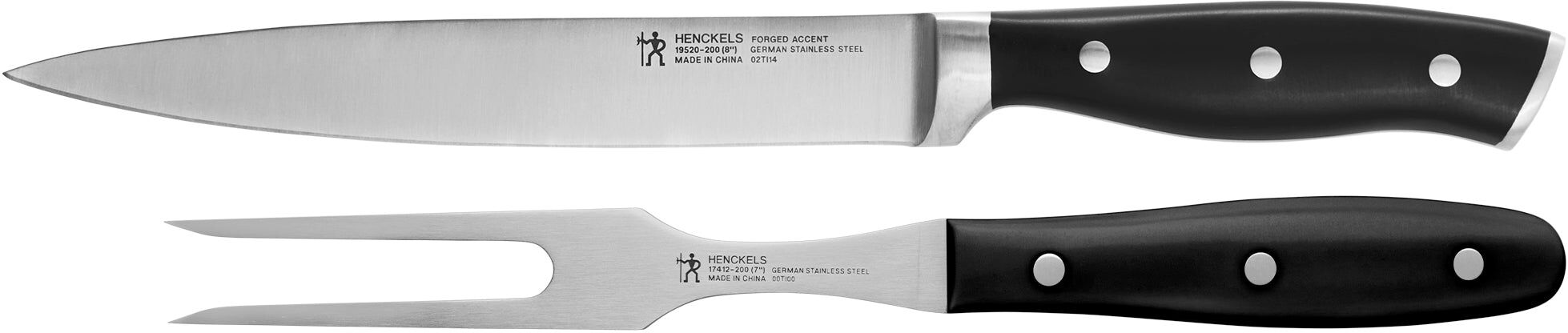 Henckels Forged Accent 2-pc Carving Set