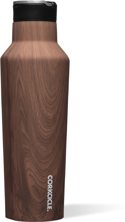 CORKCICLE 20oz Walnut Wood Origins Sport Canteen