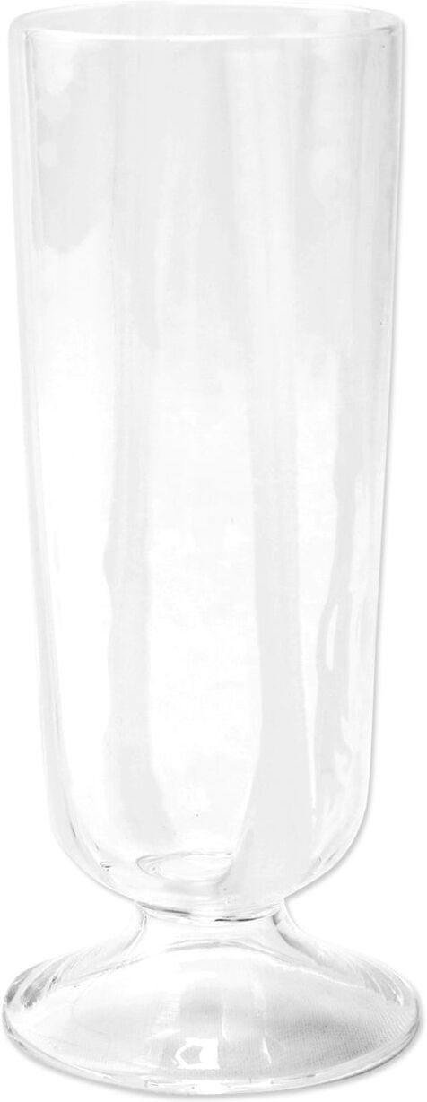 VIETRI Stripe White Champagne Glass