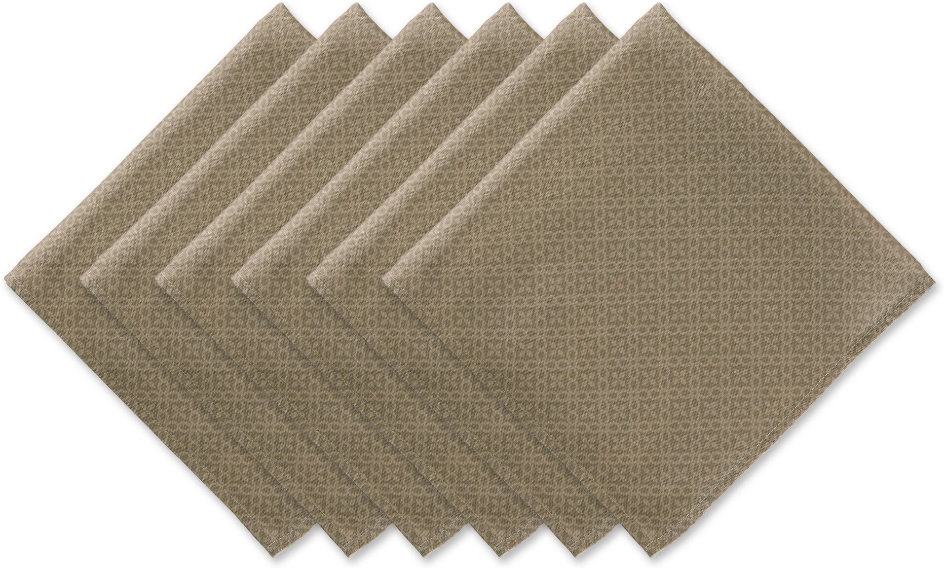 DII Outdoor Tonal Lattice Napkin (Set of 6)