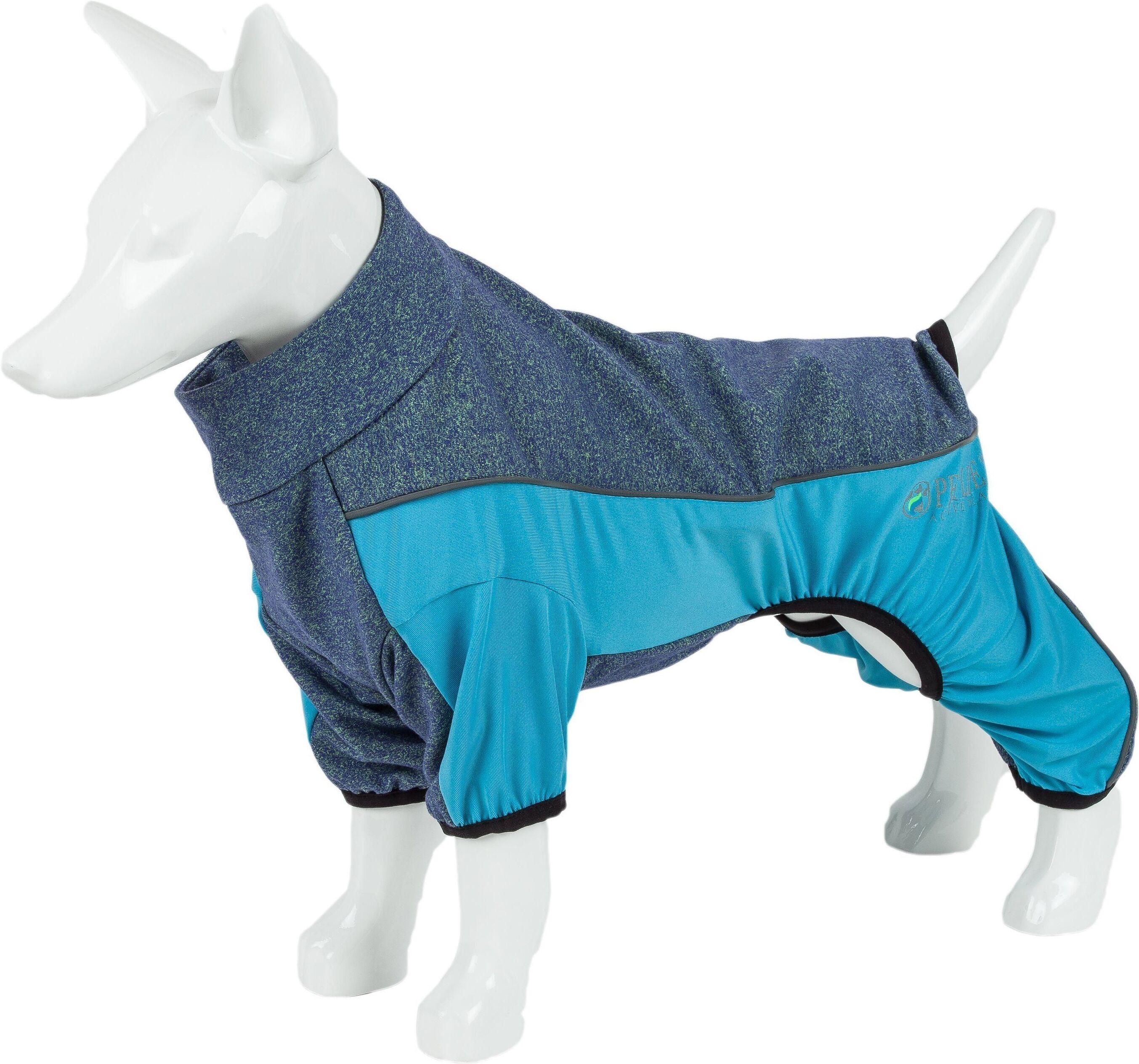 Pet Life Active 'Chase Pacer' Medium-weight 4-Way-Stretch Yoga Fitness Dog Tracksuit XSmall