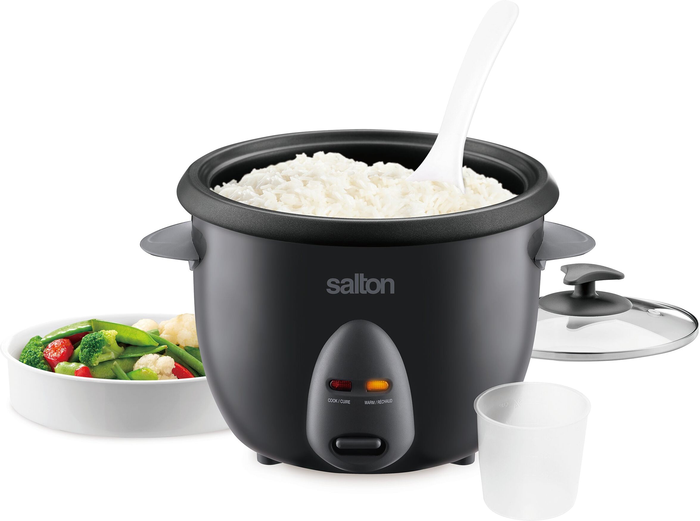 Salton Automatic Rice Cooker & Steamer - 10 Cup