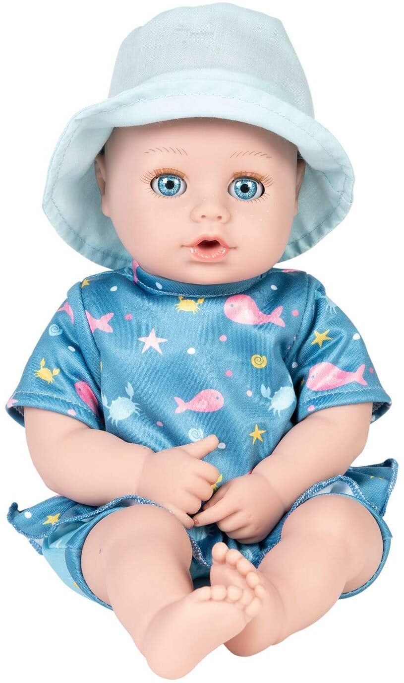 Adora Beach Baby Doll with Sun-Activated Freckles, Clothes & Accessories Set - Baby Sunny