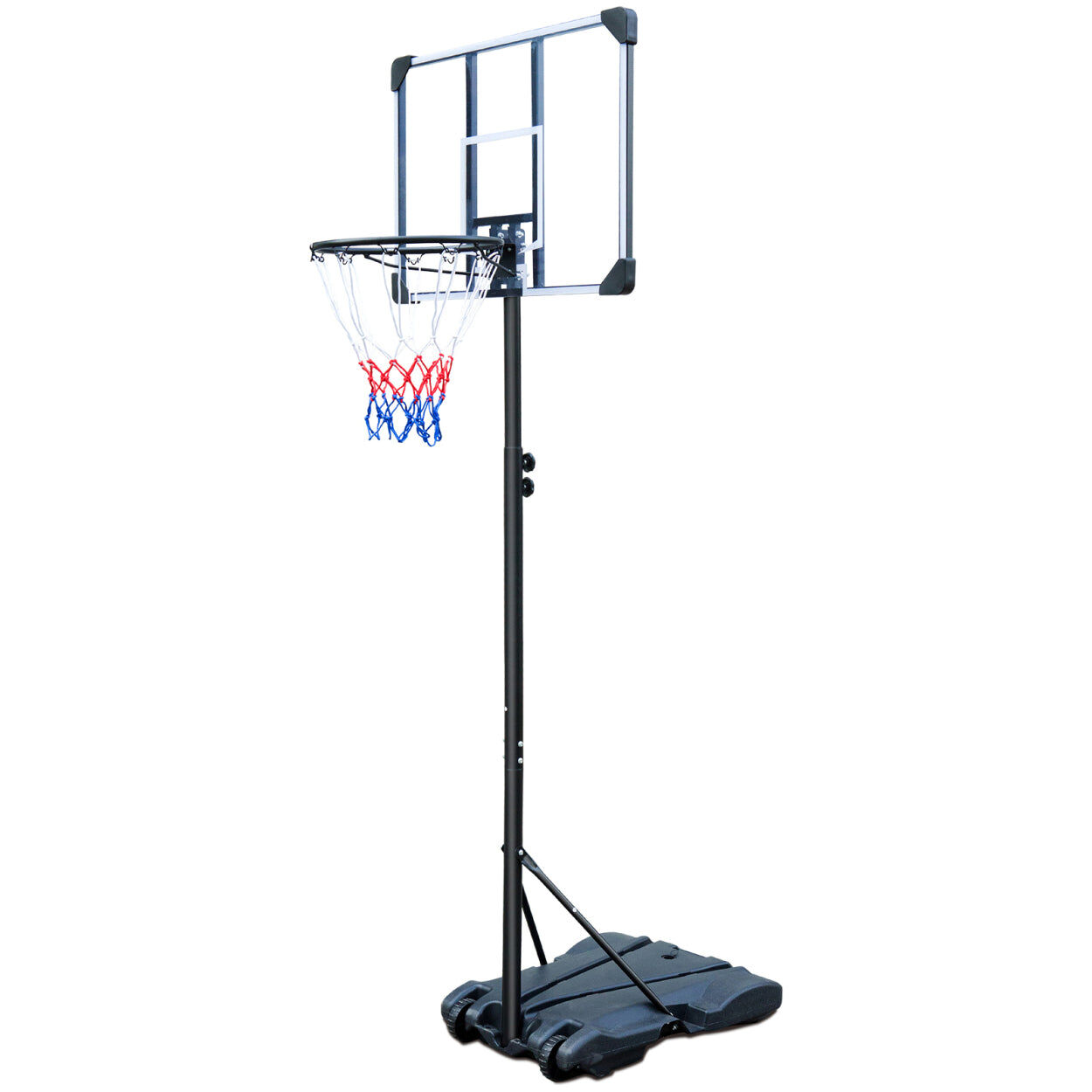 Simplie Fun Portable Basketball Hoop Stand w/Wheels