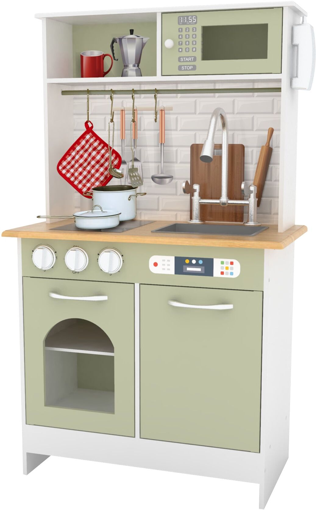 Teamson Kids - Little Chef Boston Modern Play Kitchen