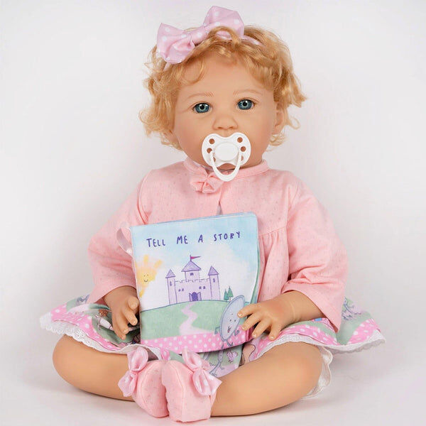 Paradise Galleries Sweet Realistic Baby Doll, Jannie de Lange Designer's Doll Collections