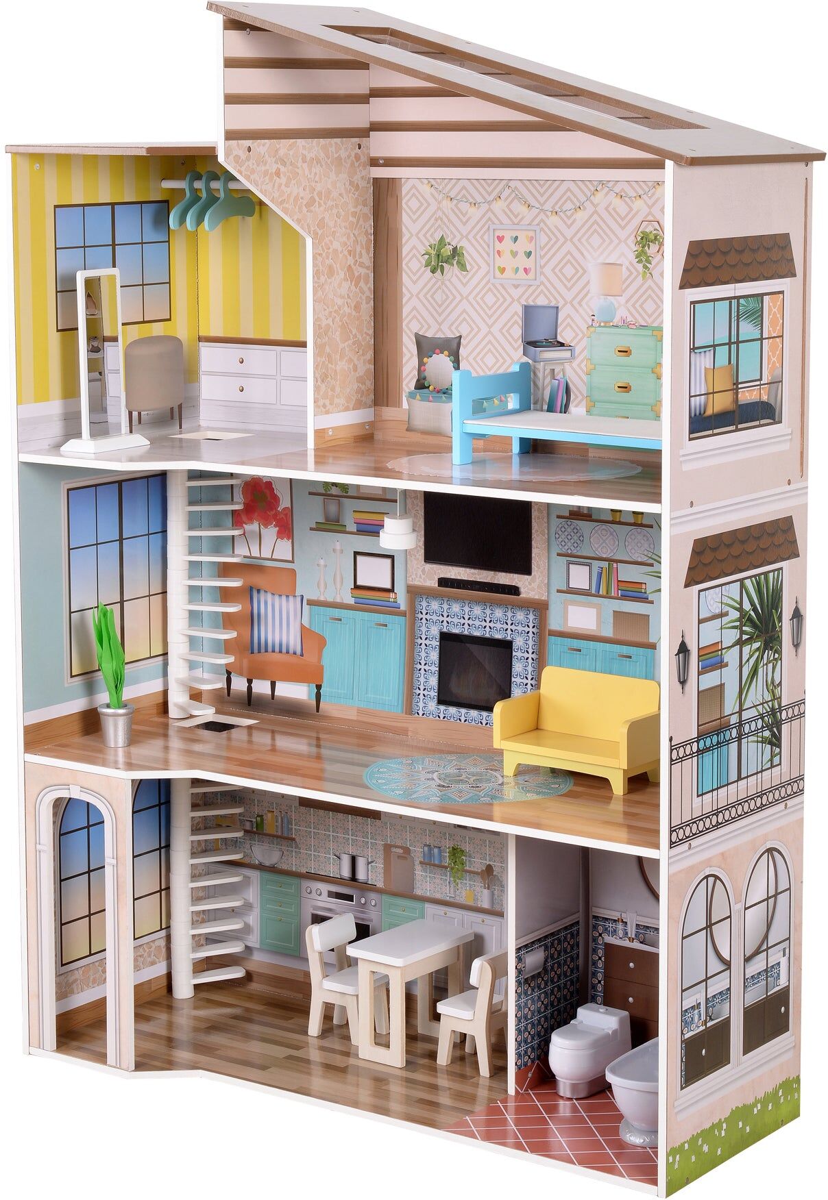 Teamson Olivia's Little World - Dreamland Mediterranean Doll House