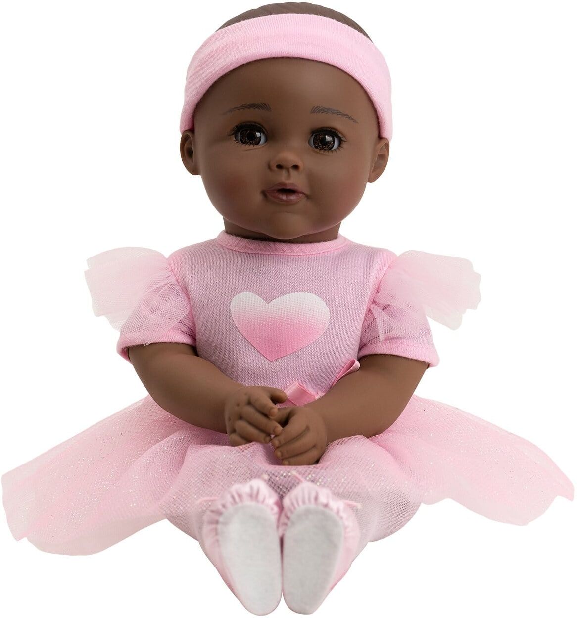 Adora Enchanting Baby Ballerina Collection, 13-inch African-American Baby Doll Set