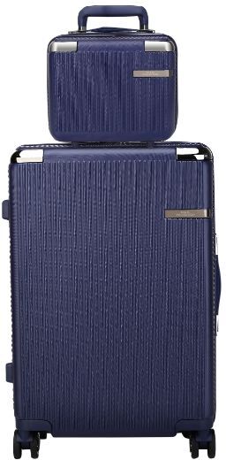 MKF Collection by Mia k. Tulum 2-piece carry-on luggage set