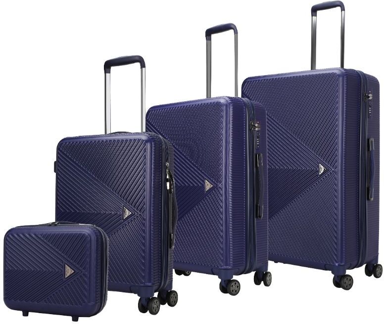 MKF Collection by Mia k. Felicity Luggage Set 4-piece set