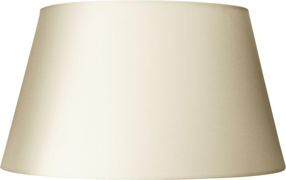 OKA, 16in Drum Shade Cotton - White, Lampshades, Cotton, Plain