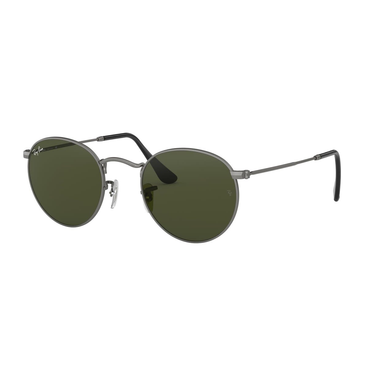 Ray-Ban Round Metal Rb 3447 Sunglasses - Argento - unisex - Size: 0one size