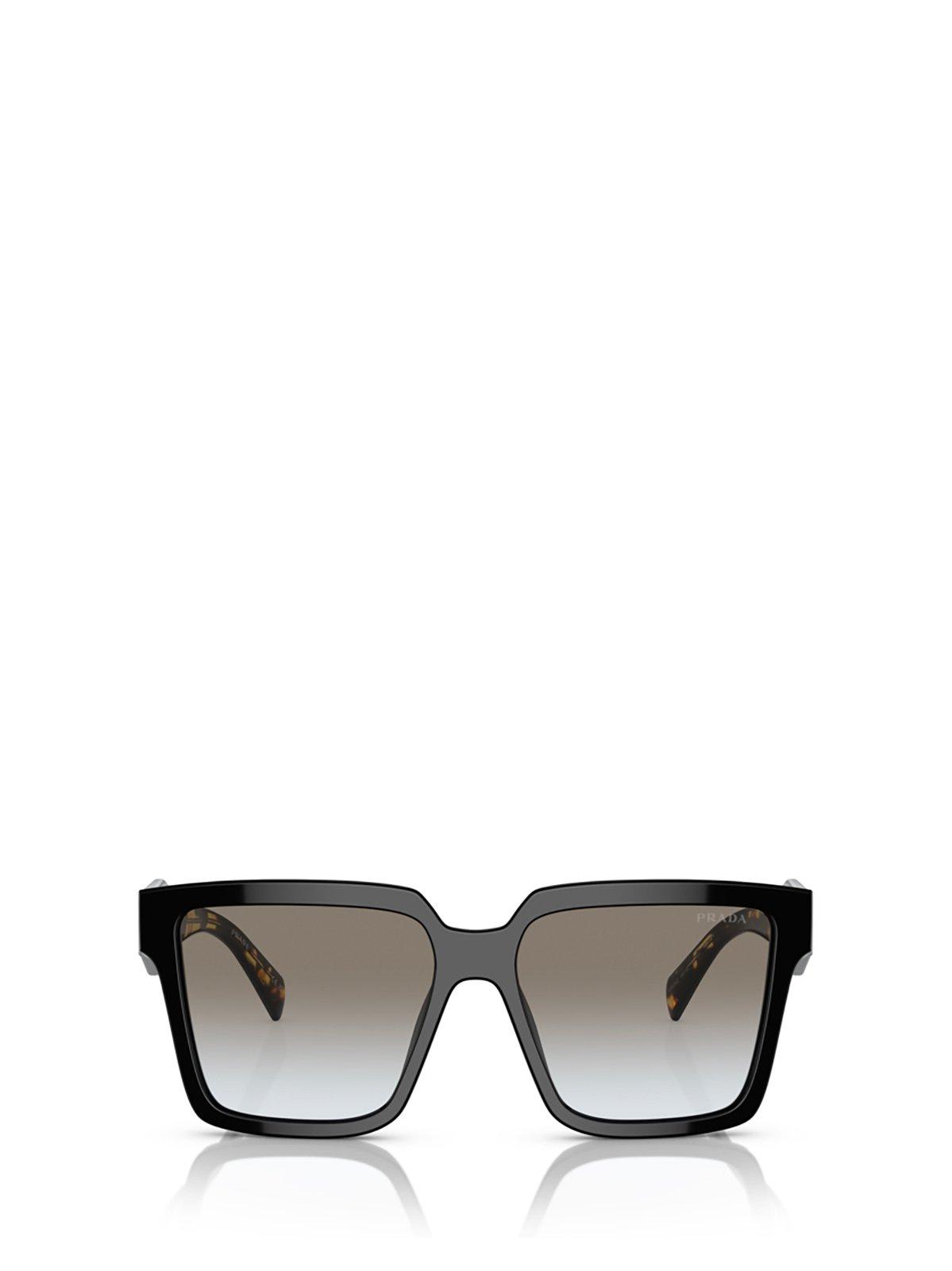 Prada Eyewear Square-frame Sunglasses Sunglasses - 01AB0A7 BLACK - female