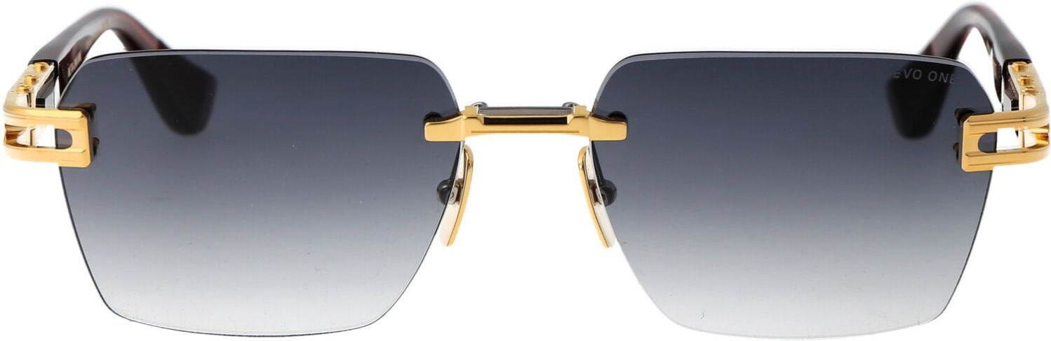 Dita Meta-evo One Sunglasses - 0Yellow Gold - Sienna Blaze w/ Grey to Clear Gradient - unisex