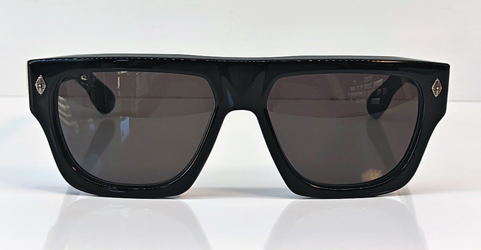 Chrome Hearts Charismadick - Black Sunglasses - Black - male - Size: 0one size