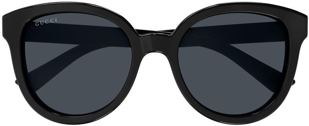 Gucci Eyewear Cat-eye Frame Sunglasses Sunglasses - 0001 BLACK BLACK GREY - female