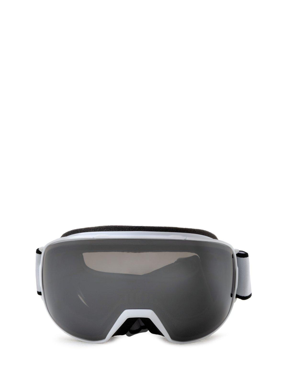 Bottega Veneta Eyewear Mask Ski Goggle Mask Sunglasses - 0005 WHITE WHITE SILVER - unisex