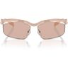 Prada Eyewear Sunglasses - Rosa/Marrone - female