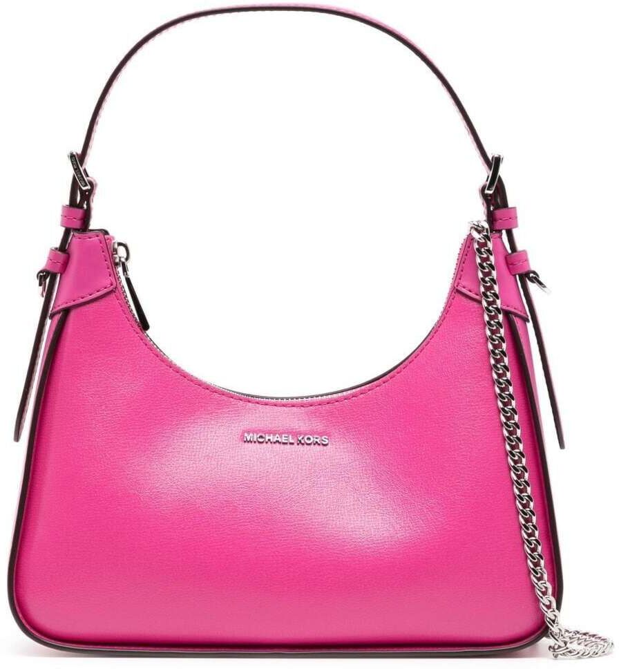 MICHAEL Michael Kors Fuchsia Pink Wilma Shoulder Bag In Leather Woman - Fuxia - female - Size: 0one size