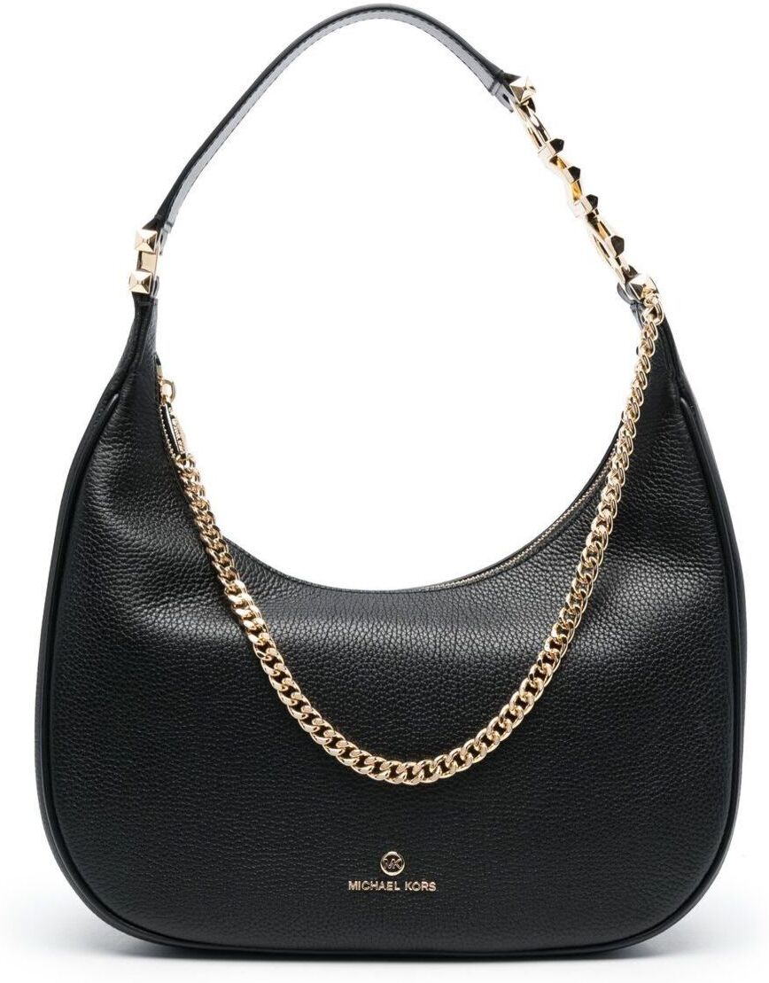 Michael Kors Lg Hobo Shldr Piper - Black - female - Size: 0one size