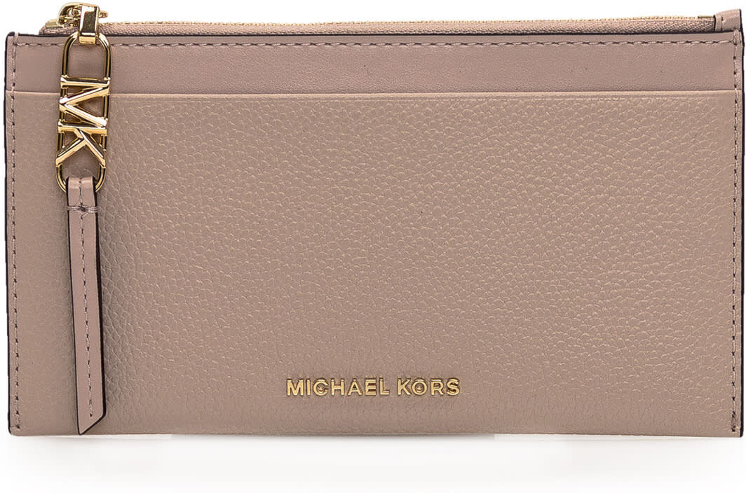 MICHAEL Michael Kors Credit Card Holder - Pink - female - Size: 0one size