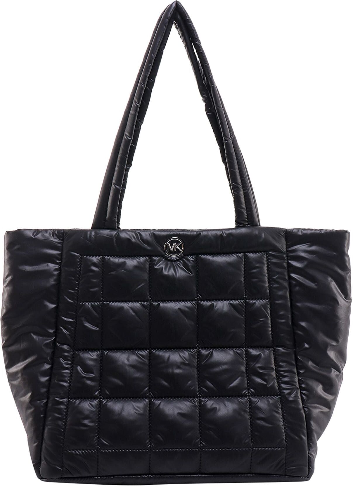 MICHAEL Michael Kors Black Lilah Quilted Tote Bag In Polyester Woman - Black - female - Size: 0one size