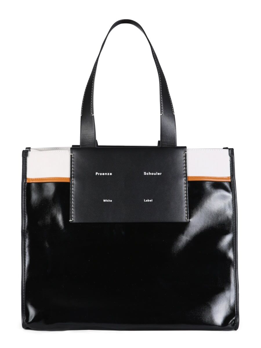 Proenza Schouler White Label Morris Xl Tote Bag - BLACK - female - Size: 0one size