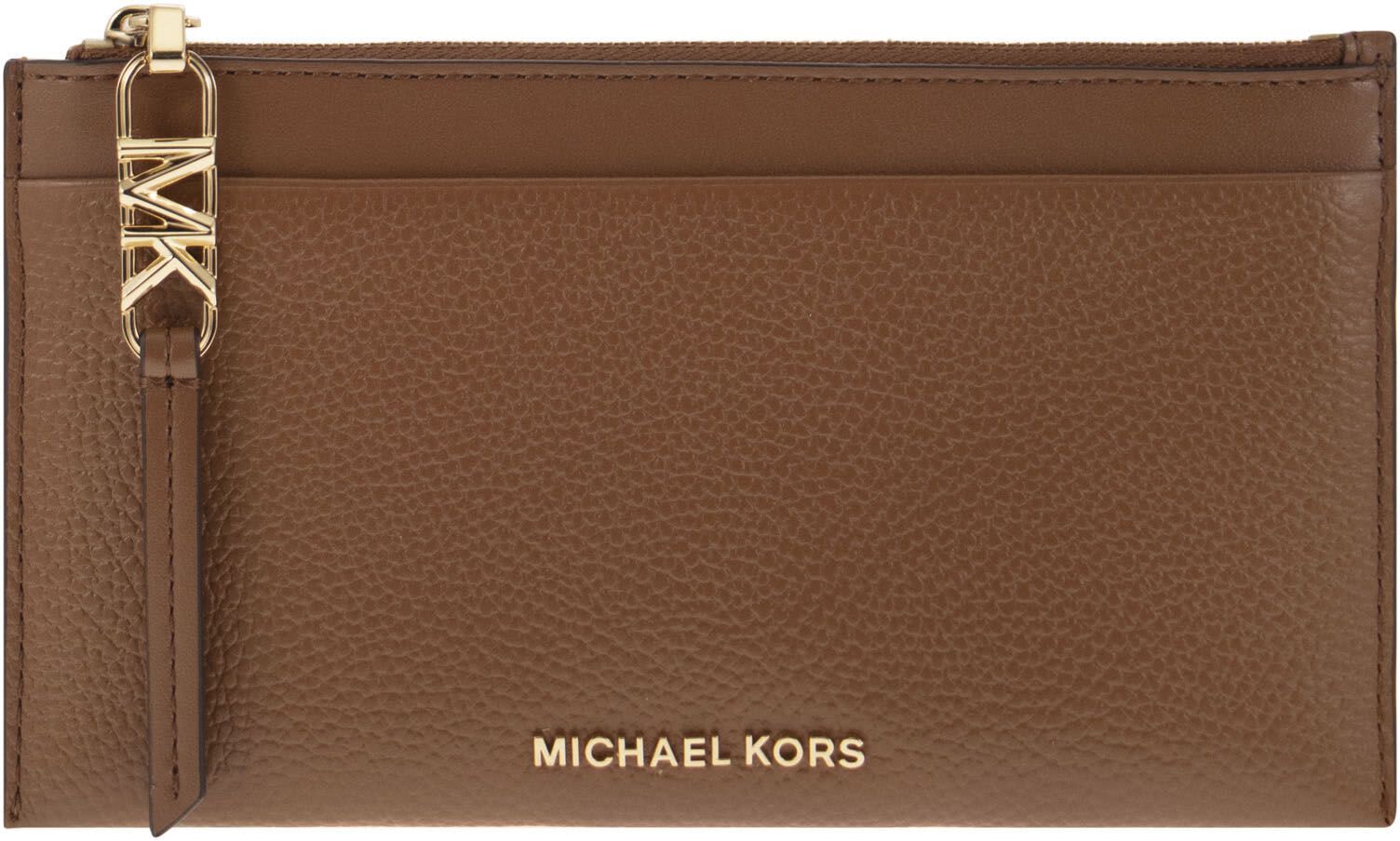 Michael Kors Credit Card Holder - Leather - female - Size: 0one size