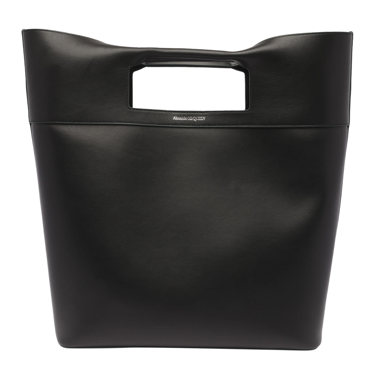 Alexander McQueen The Square Bow Tote Bag - Black - male - Size: 0one size