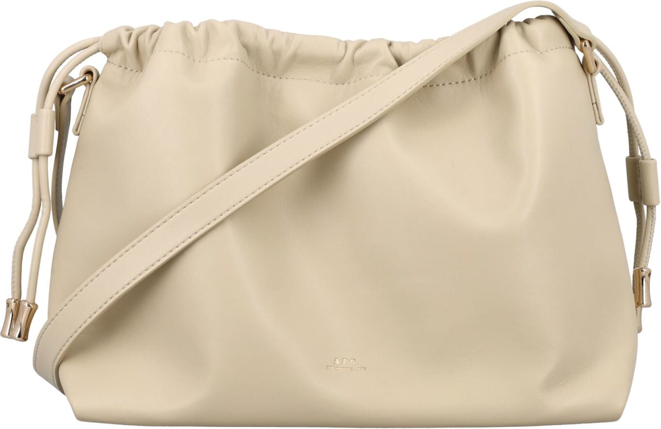 A.P.C. Ninon Bucket Bag - CREME - female - Size: 0one size