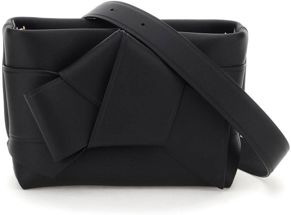 Acne Studios Bow-detailed Shoulder Bag - Black - female - Size: 0one size