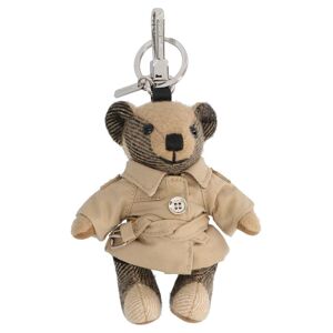 Burberry Thomas Bear Bag Charm - Beige - female - Size: 0one size0