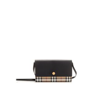 Burberry Wallet With Shoulder Strap - Multicolor - female - Size: 0one size0
