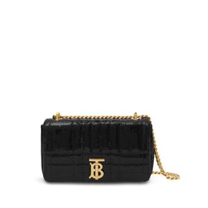Burberry Sequinned Quilted Chain Linked Small Lola Bag - female - Size: 0one size0