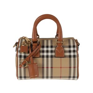 Burberry Check Tote - Brown - female - Size: 0one size0