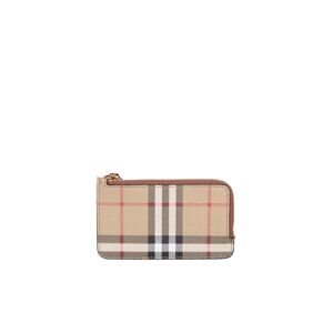 Burberry Somerset Card Holder - Beige - female - Size: 0one size0