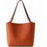 Borbonese Bolt Medium Shoulder Bag In Hammered Leather - 0ARANCIO/OP NATURALE - female - Size: 0one size