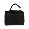 Orciani Sveva Soft Medium Shoulder Bag In Leather With Shoulder Strap - Nero - female - Size: 0one size