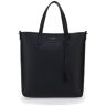 Saint Laurent North / South Leather Shoulder Bag - Nero - female - Size: 0one size