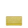 Amina Muaddi Super Amini Paloma Clutch - Yellow - female - Size: 0one size