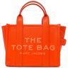 Marc Jacobs Electric Orange Leather The Mini Tote Bag - ORANGE - female - Size: 0one size