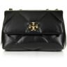 Tory Burch Small Kira Crossbody Bag With Diamond Quilting - BLACK - female - Size: 0one size