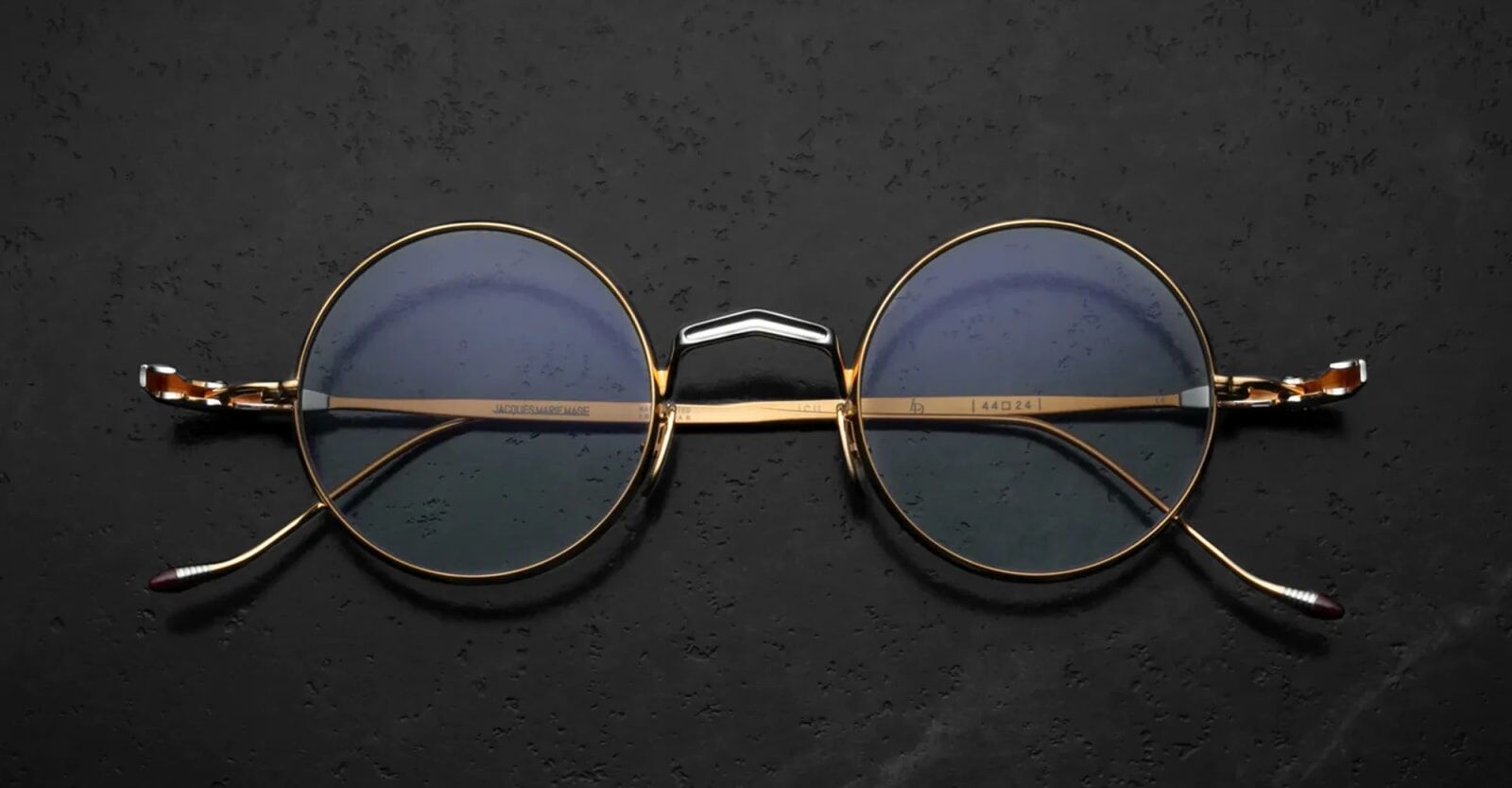 Jacques Marie Mage Icu - Gold Rx Glasses - Gold - male - Size: 0one size