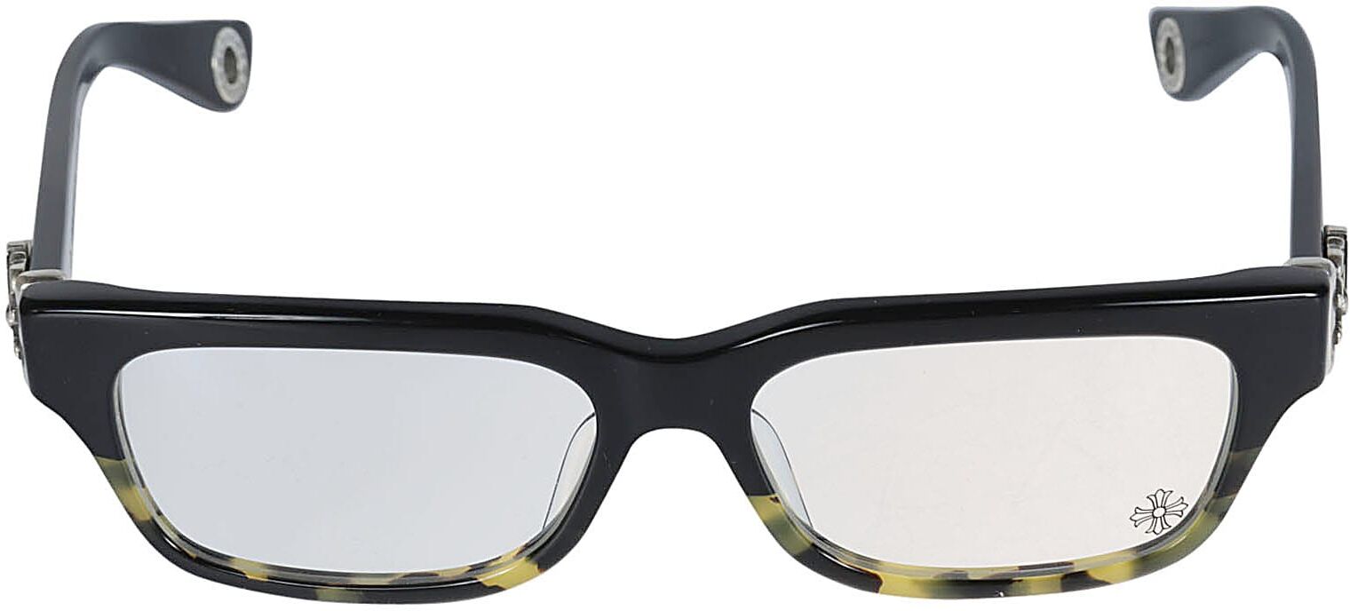 Chrome Hearts Hey Jack U Glasses - Black - male - Size: 0one size