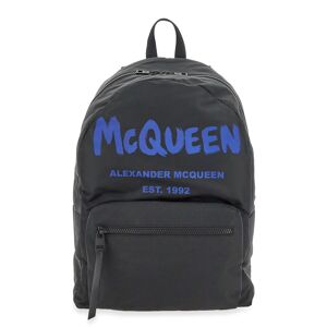 Alexander McQueen Metropolitan Backpack - NERO - male - Size: 0one size0
