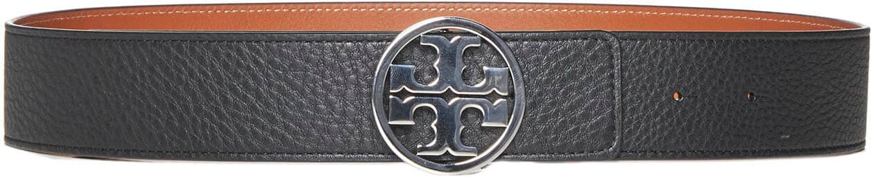 Tory Burch Miller Belt - Black - female - Size: Large