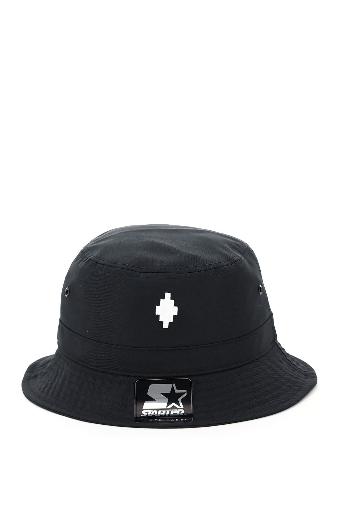 Marcelo Burlon Starter Cross Bucket Hat - BLACK - male - Size: 0one size