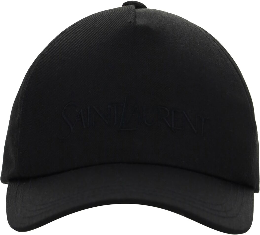 Saint Laurent Baseball Hat - Black - male